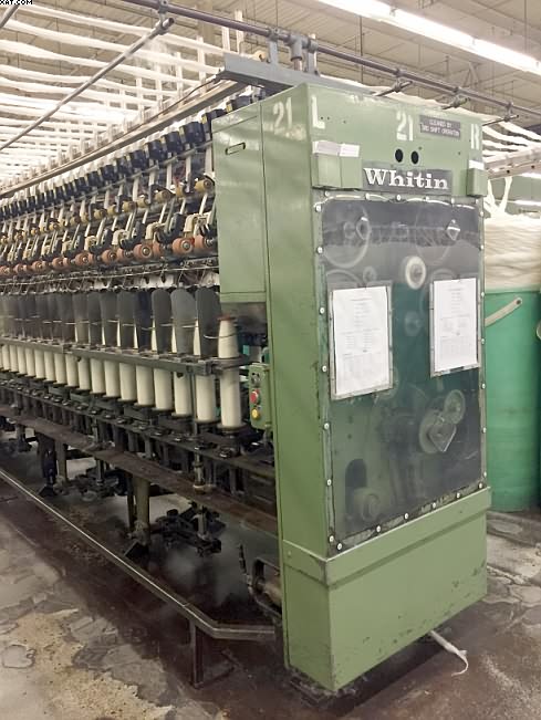 WHITIN NW Spinning Frames, 184 spindles,